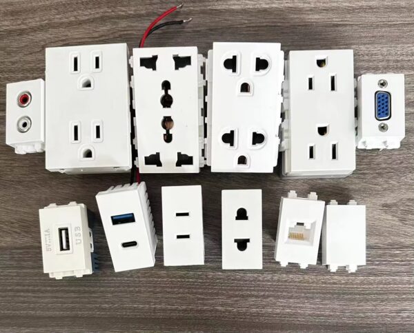 Ổ Cắm Âm Sàn Đa Năng FS-1 | Màu Vàng