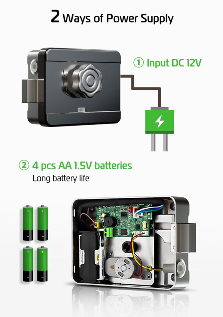 SV-SDL-G01 | Khóa Cửa Cổng Thông Minh - Ảnh 5