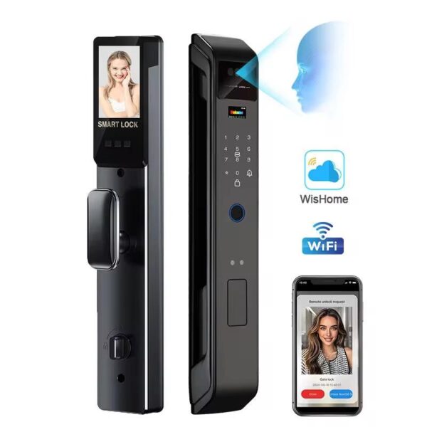 SV-SDL-WD02 | Khóa Cửa Gỗ Thông Minh, Tích hợp Camera