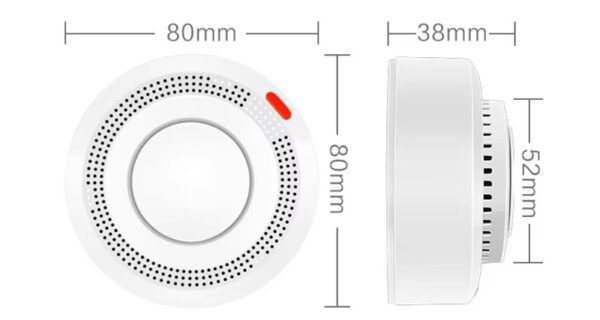 SV-SD01 | Cảm Biến Báo Khói Thông Minh SmartV Zigbee 3.0 / Wi-Fi