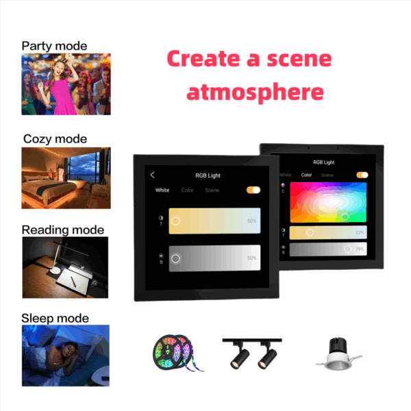 Màn Hình Điều Khiển Trung Tâm Thông Minh 4-Inch | SV-F4