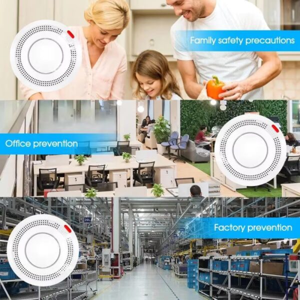 SV-SD01 | Cảm Biến Báo Khói Thông Minh SmartV Zigbee 3.0 / Wi-Fi