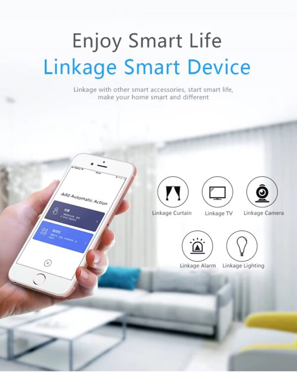 SV-PIR01 | Cảm Biến Chuyển Động Hồng Ngoại Thông Minh SmartV PIR (Zigbee 3.0 / Wi-Fi)