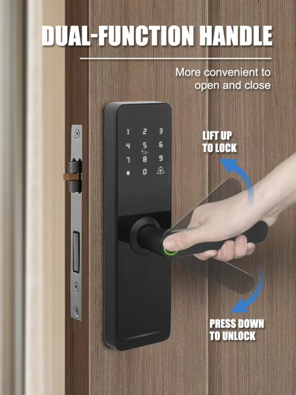 SV-SDL-WD01 | Khóa Cửa Gỗ Thông Minh 4-trong-1