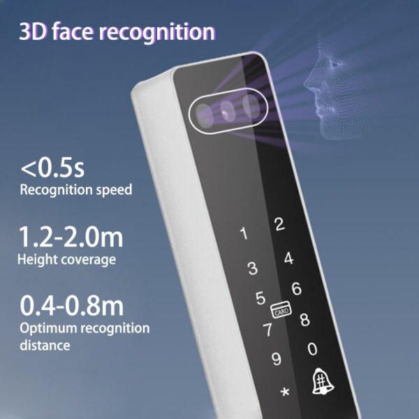 SV-SDL-AL02 | Khóa Cửa Nhôm Thông Minh 6 in 1, IP65