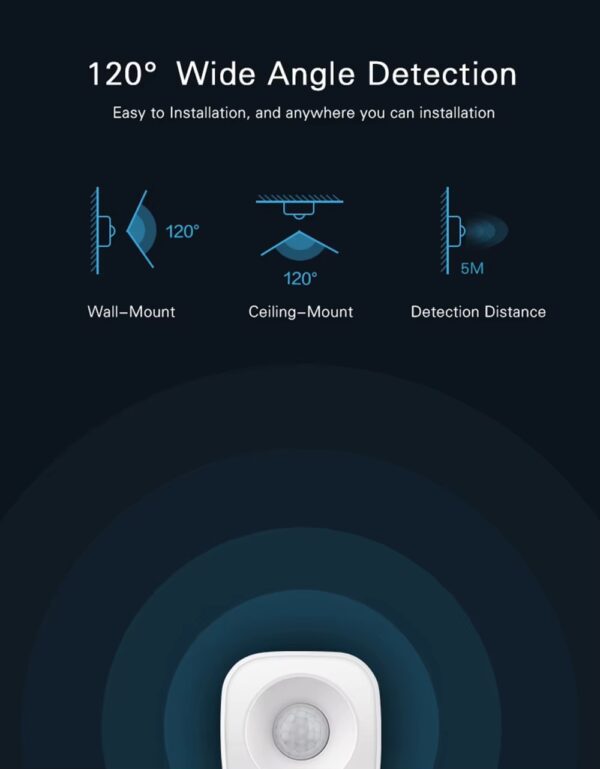SV-PIR01 | Cảm Biến Chuyển Động Hồng Ngoại Thông Minh SmartV PIR (Zigbee 3.0 / Wi-Fi)