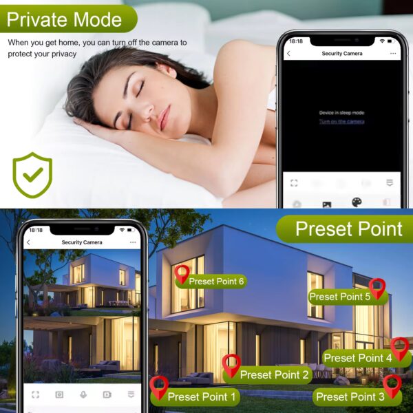 SV-CA-02 | Camera AI An Ninh Ngoài Trời WiFi Ống Kính Kép 4MP