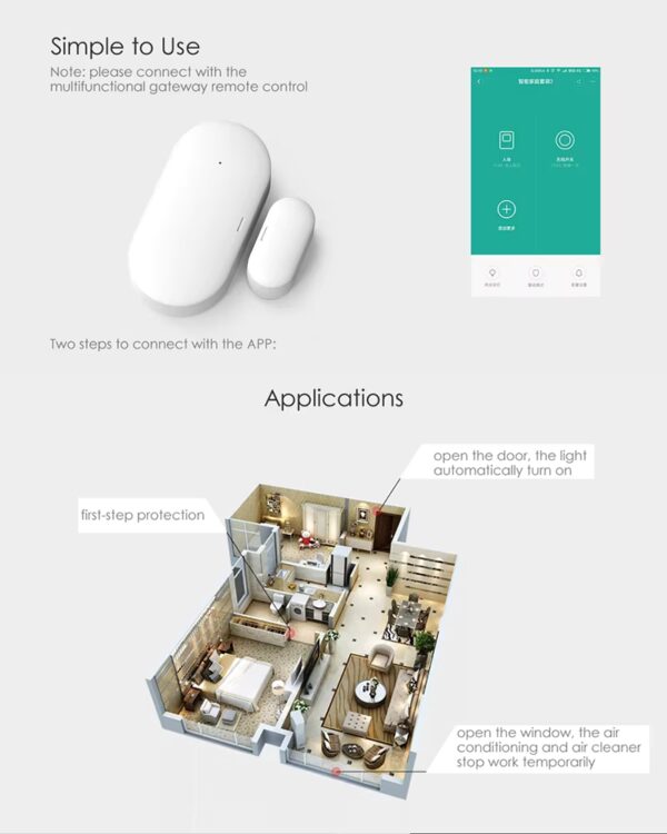 SV-DS01 | Cảm Biến Cửa/Cửa Sổ Zigbee 3.0 (Door/Window Contact Sensor)