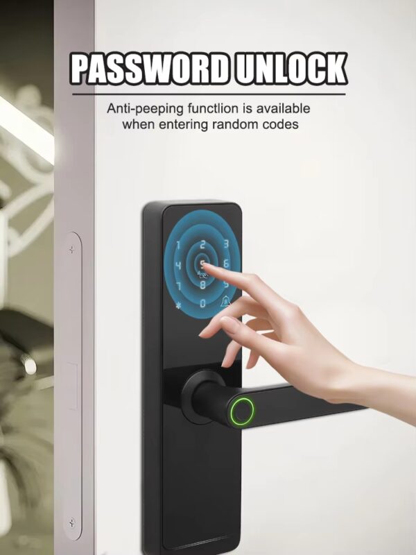 SV-SDL-WD01 | Khóa Cửa Gỗ Thông Minh 4-trong-1