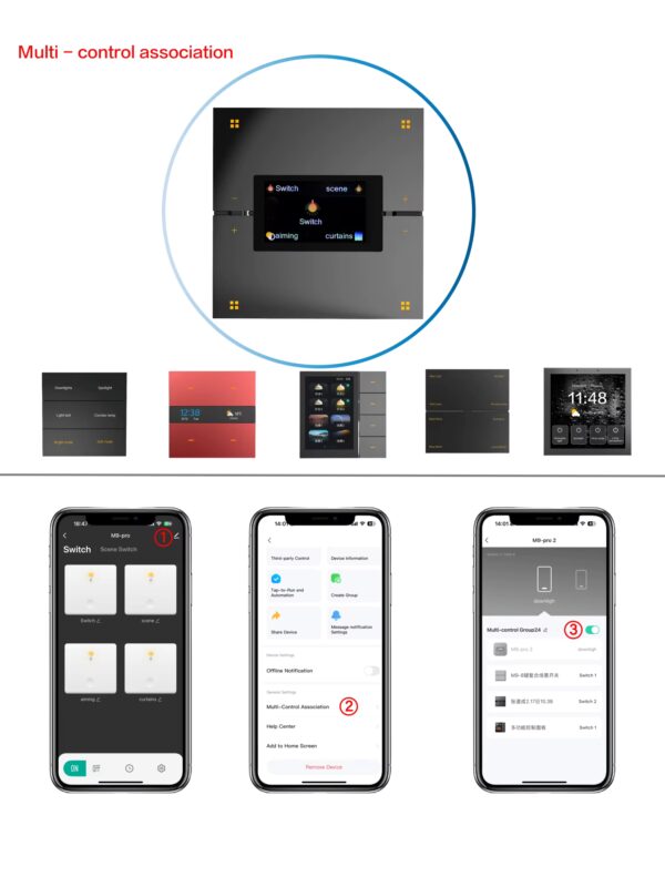 Công tắc ngữ cảnh thông minh, đa năng | SV-M9-Pro