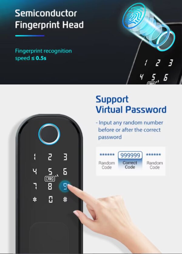SV-SDL-G01 | Khóa Cửa Cổng Thông Minh