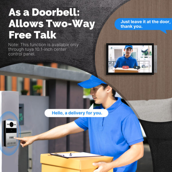 Màn hình chuông cửa SmartV SV-TPD01 – Video Intercom cảm ứng - Villa