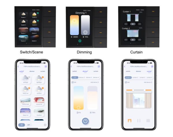 Công tắc ngữ cảnh thông minh | SV-F3-Pro