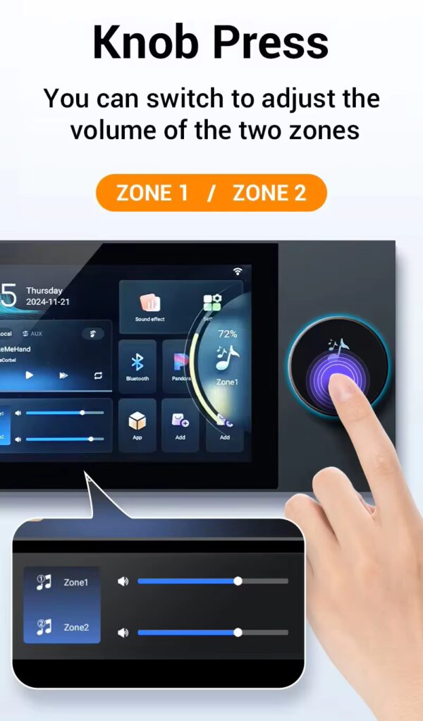 Màn Hình Điều Khiển Trung Tâm Thông Minh 7-Inch | SV-F7